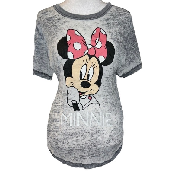 Tops - Minnie Mouse burnout tee